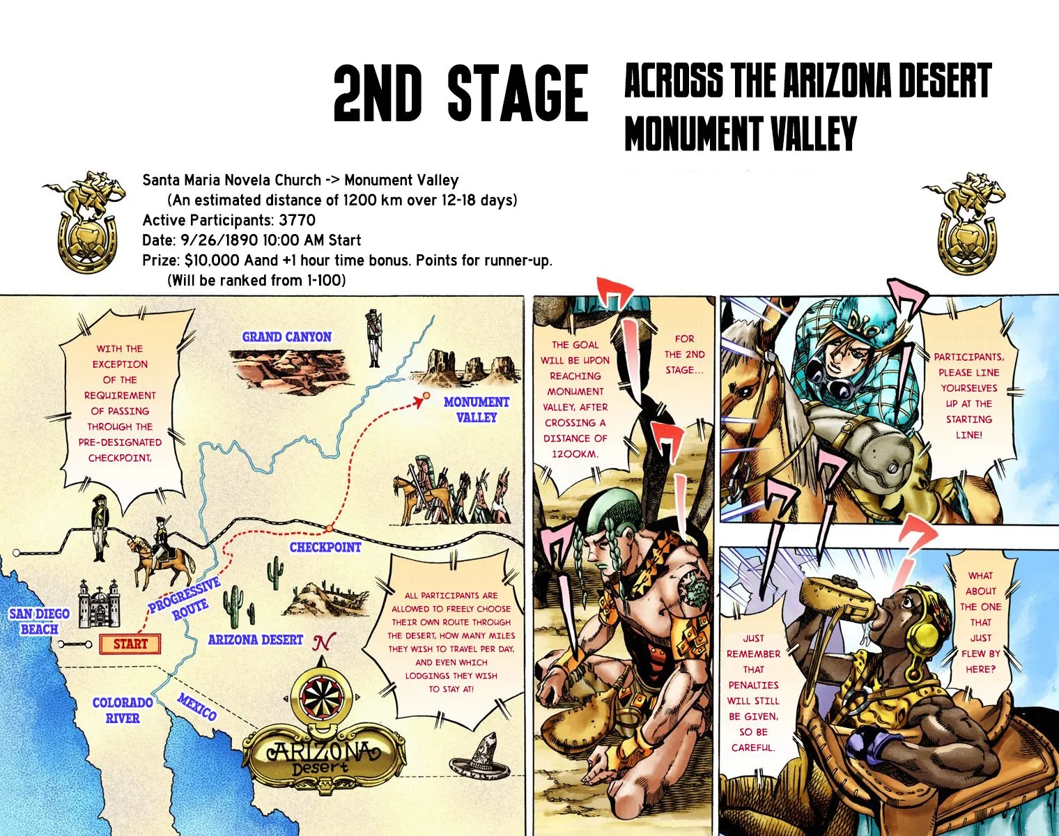 Read JoJo's Bizarre Adventure, Part 7_ Steel Ball Run (EN) Manga Online