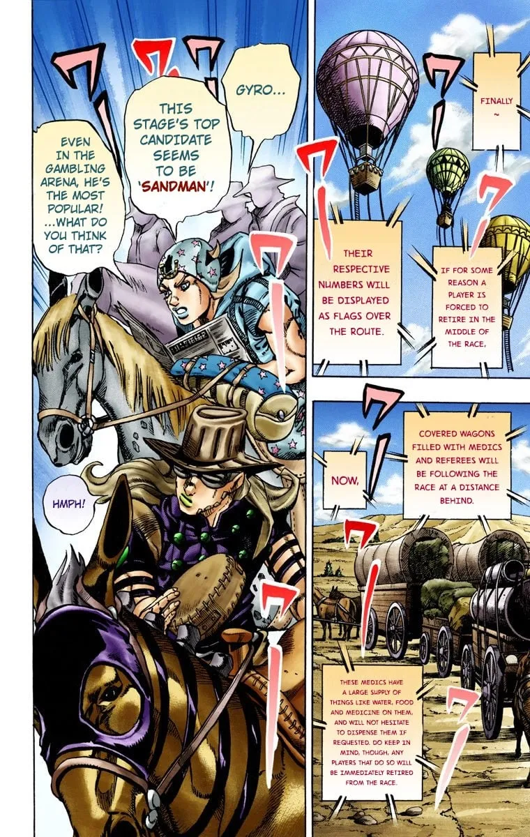 Read JoJo's Bizarre Adventure, Part 7_ Steel Ball Run (EN) Manga Online