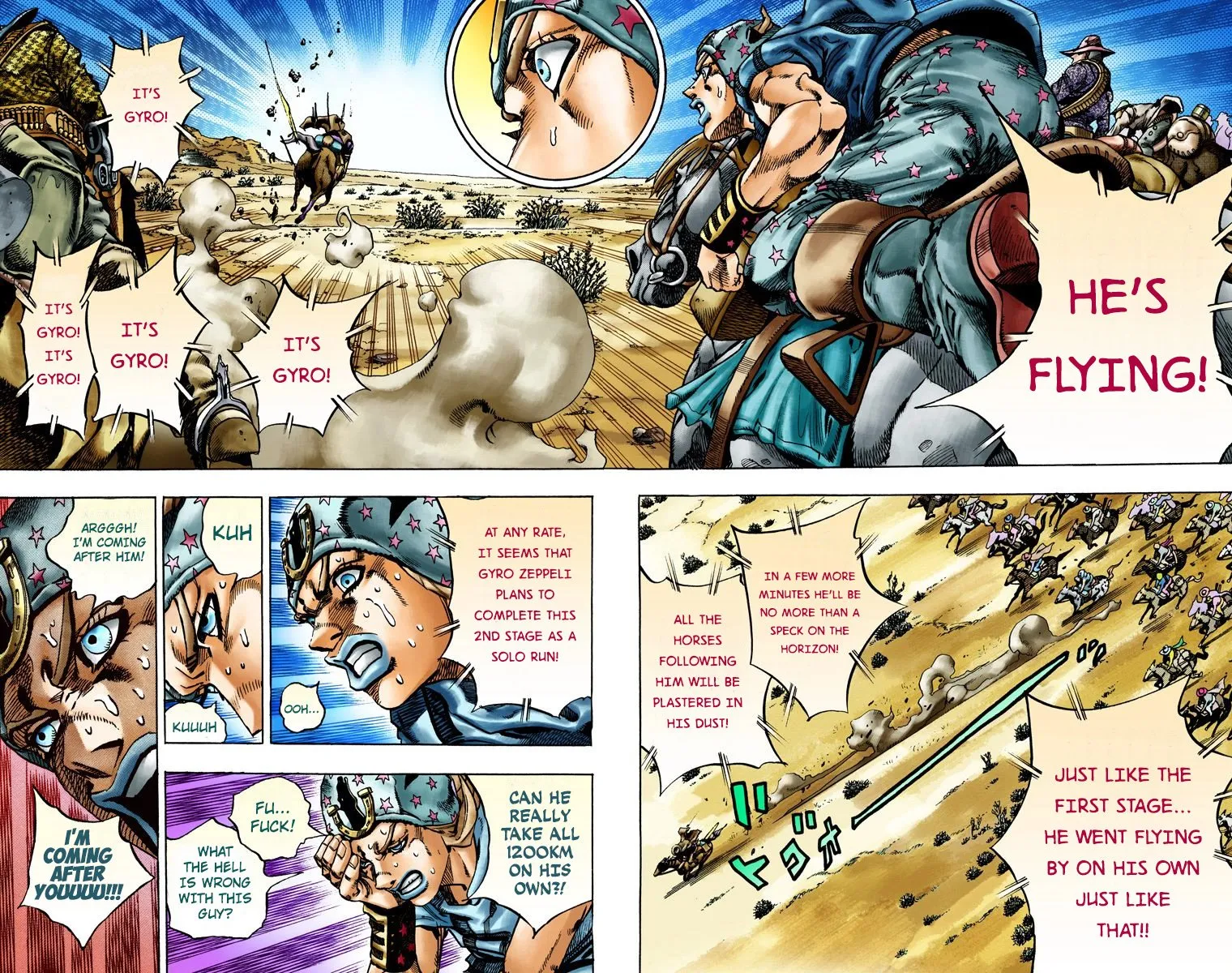 Read JoJo's Bizarre Adventure, Part 7_ Steel Ball Run (EN) Manga Online