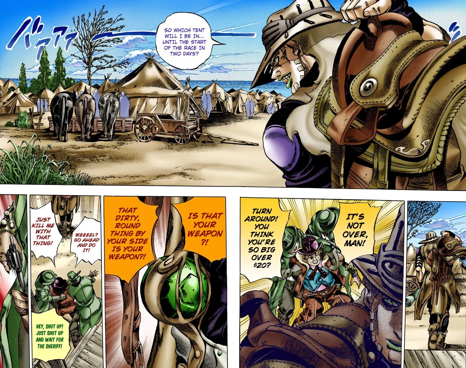 Read JoJo's Bizarre Adventure, Part 7_ Steel Ball Run (EN) Manga Online