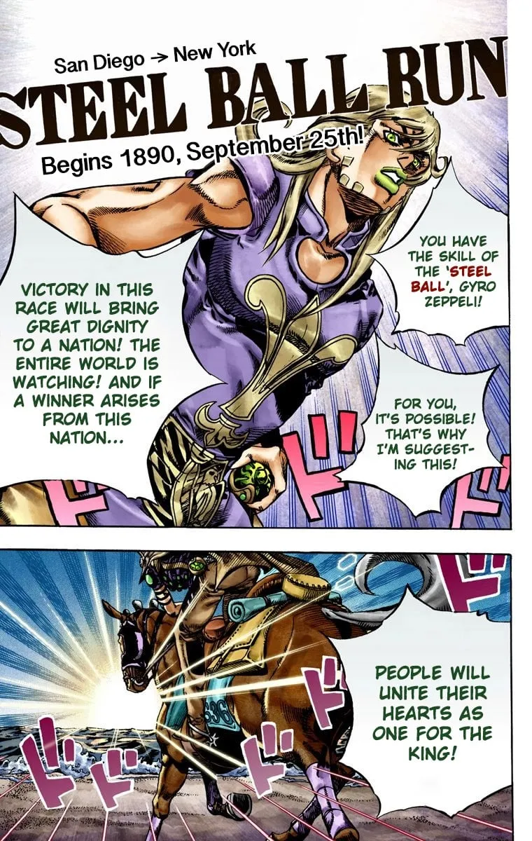 Read JoJo's Bizarre Adventure, Part 7_ Steel Ball Run (EN) Manga Online