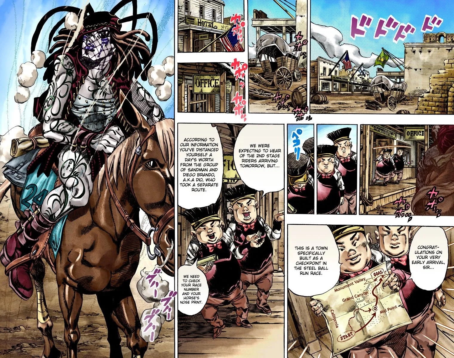 Read JoJo's Bizarre Adventure, Part 7_ Steel Ball Run (EN) Manga Online