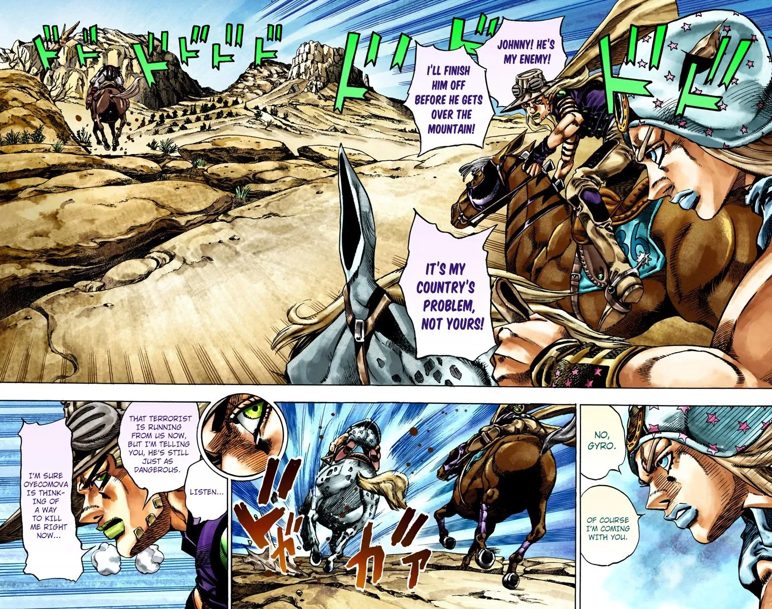 Read JoJo's Bizarre Adventure, Part 7_ Steel Ball Run (EN) Manga Online