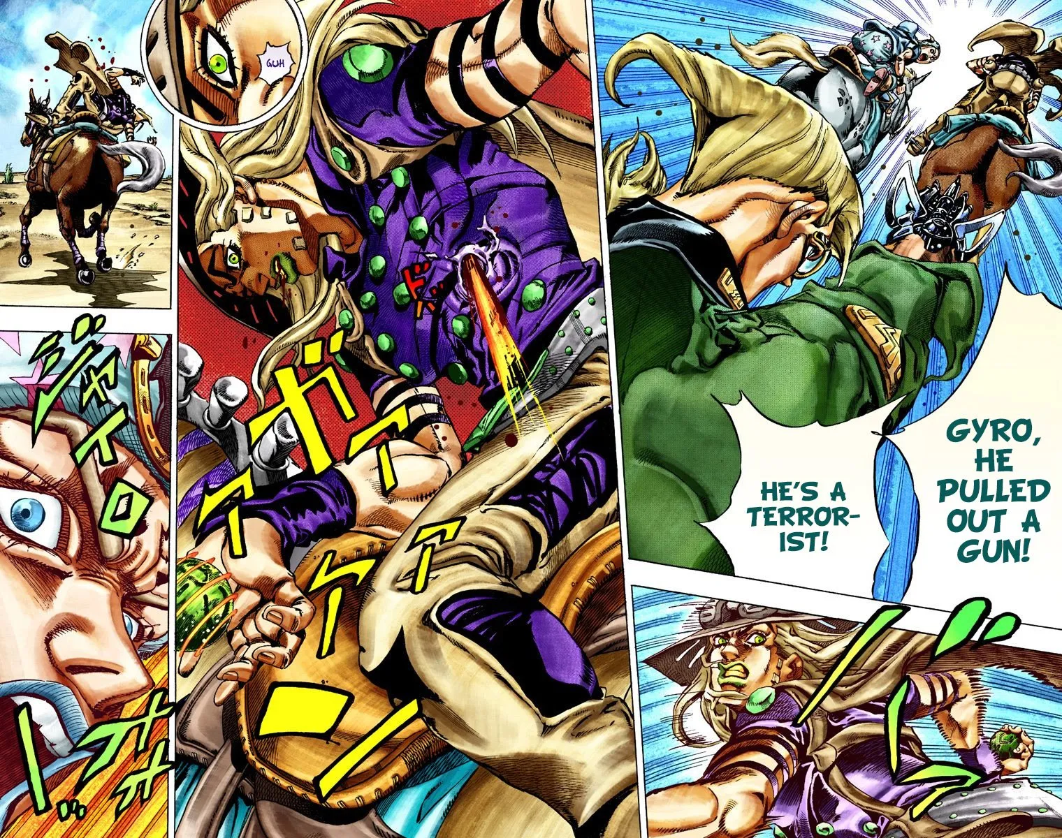 Read JoJo's Bizarre Adventure, Part 7_ Steel Ball Run (EN) Manga Online
