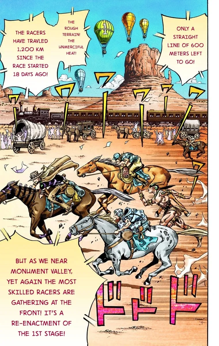 Read JoJo's Bizarre Adventure, Part 7_ Steel Ball Run (EN) Manga Online