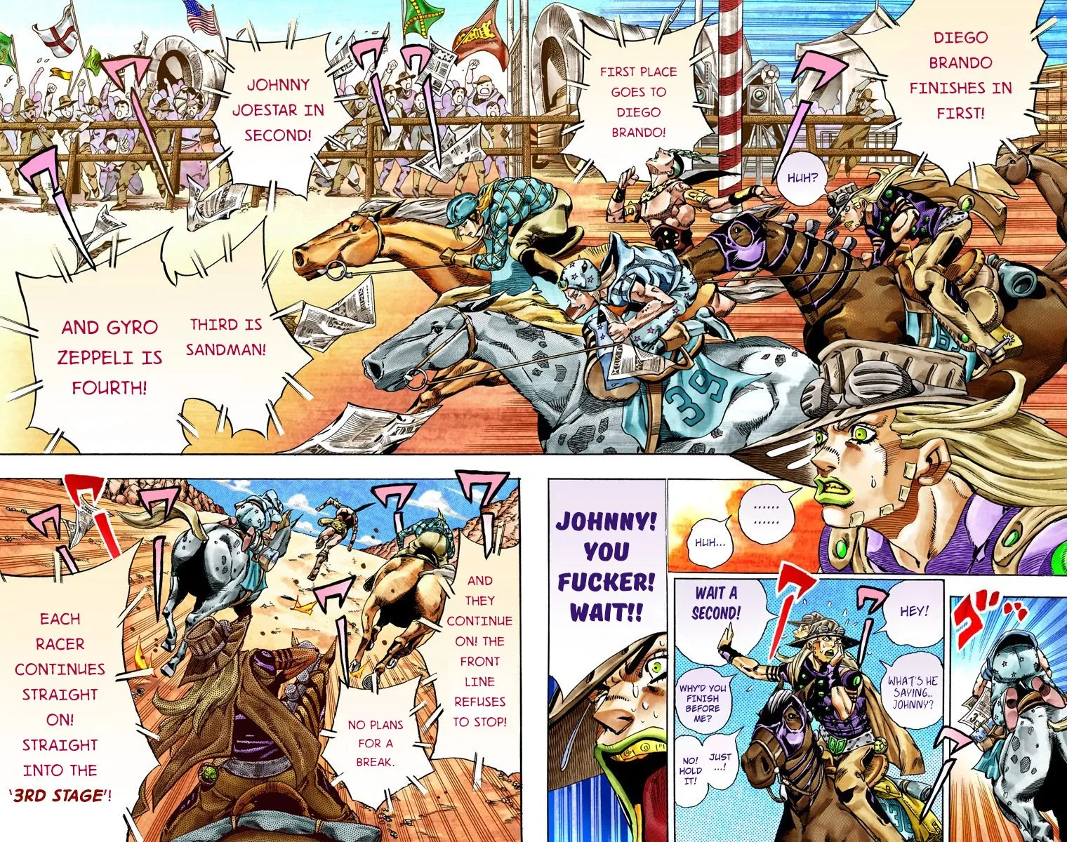 Read JoJo's Bizarre Adventure, Part 7_ Steel Ball Run (EN) Manga Online