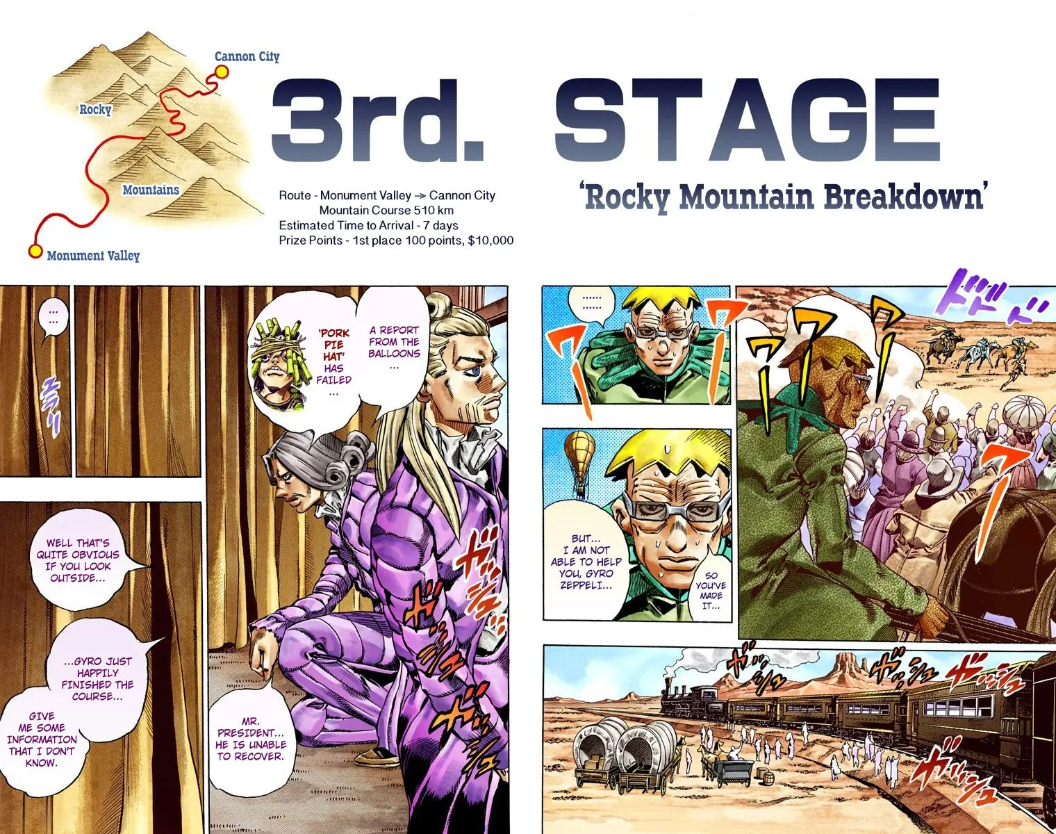 Read JoJo's Bizarre Adventure, Part 7_ Steel Ball Run (EN) Manga Online