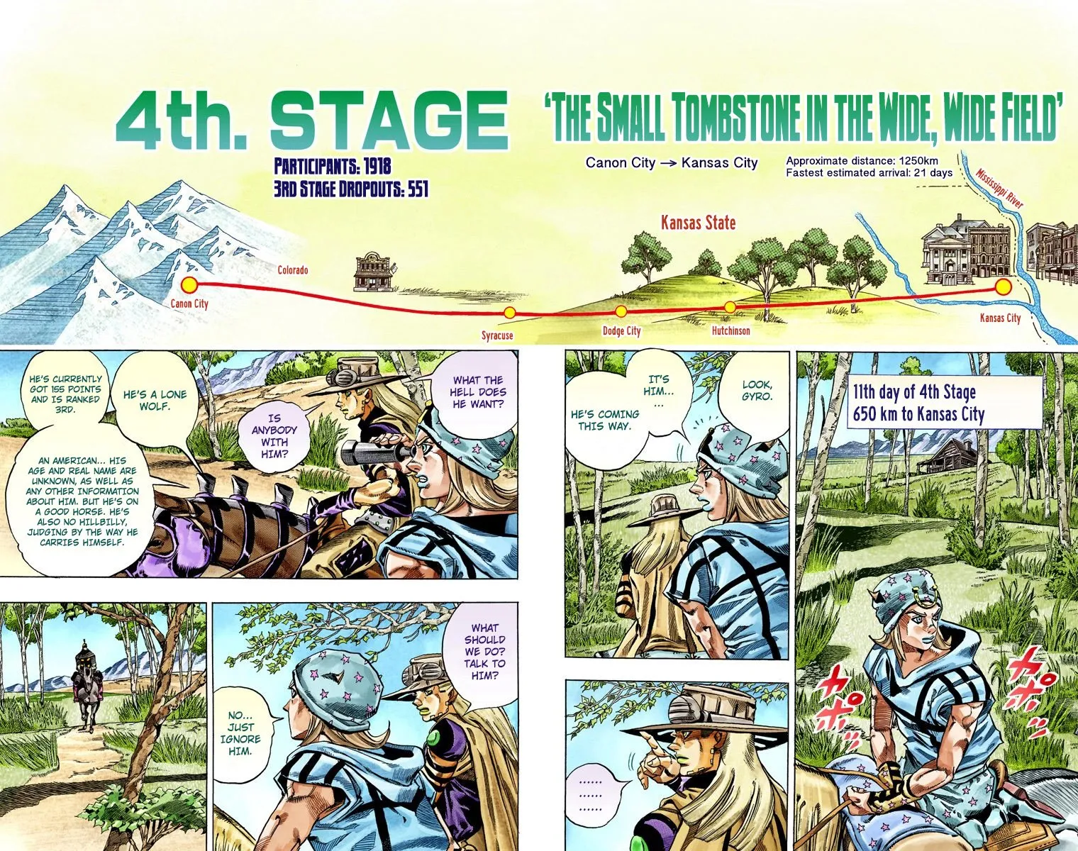 Read JoJo's Bizarre Adventure, Part 7_ Steel Ball Run (EN) Manga Online
