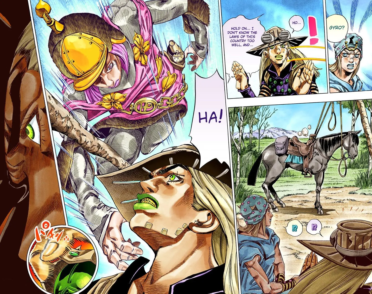 Read JoJo's Bizarre Adventure, Part 7_ Steel Ball Run (EN) Manga Online