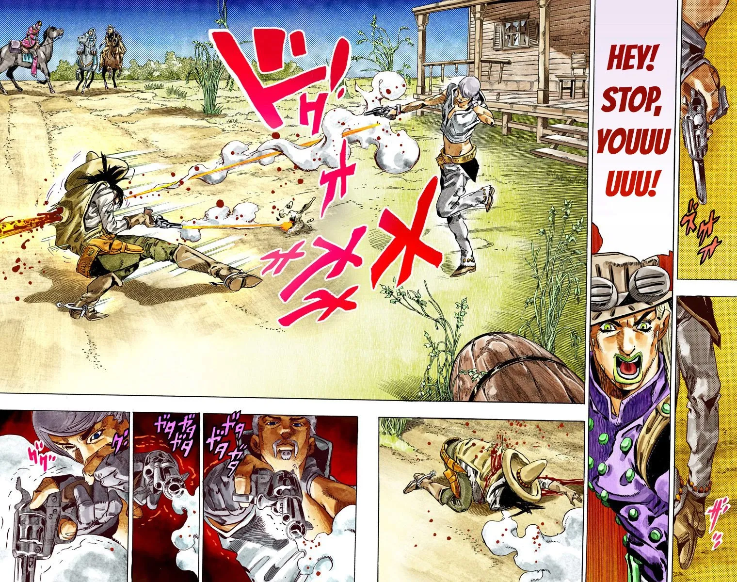 Read JoJo's Bizarre Adventure, Part 7_ Steel Ball Run (EN) Manga Online