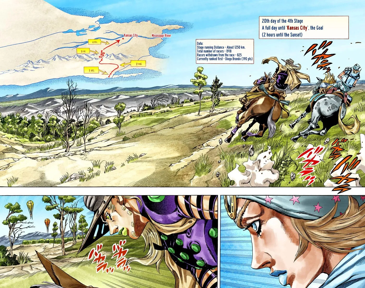 Read JoJo's Bizarre Adventure, Part 7_ Steel Ball Run (EN) Manga Online