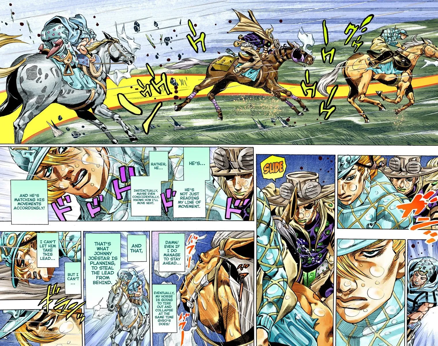 Read JoJo's Bizarre Adventure, Part 7_ Steel Ball Run (EN) Manga Online