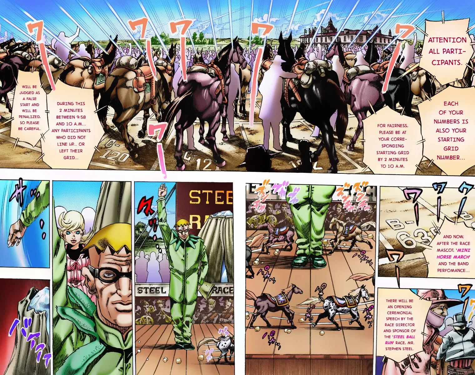 Read JoJo's Bizarre Adventure, Part 7_ Steel Ball Run (EN) Manga Online