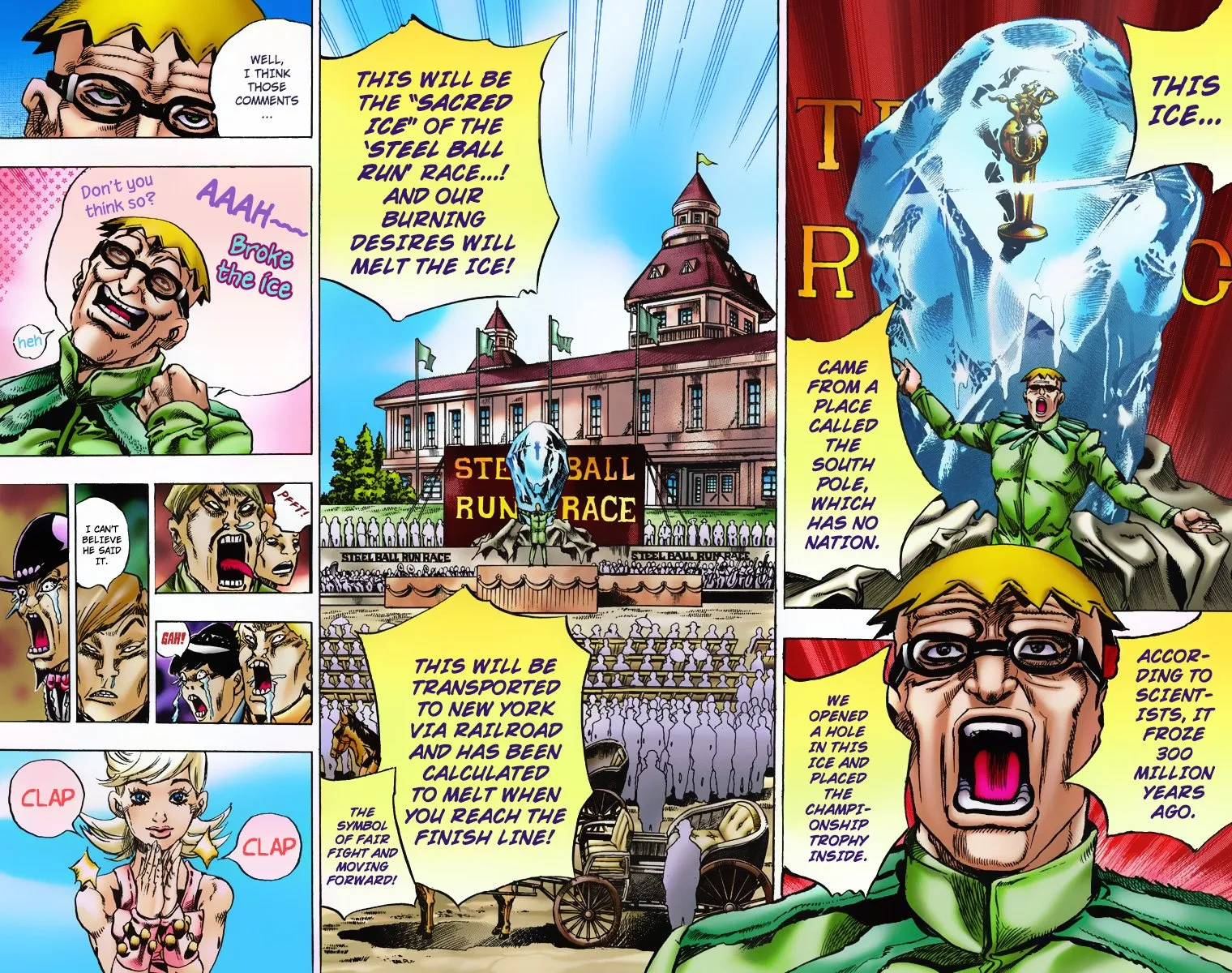 Read JoJo's Bizarre Adventure, Part 7_ Steel Ball Run (EN) Manga Online
