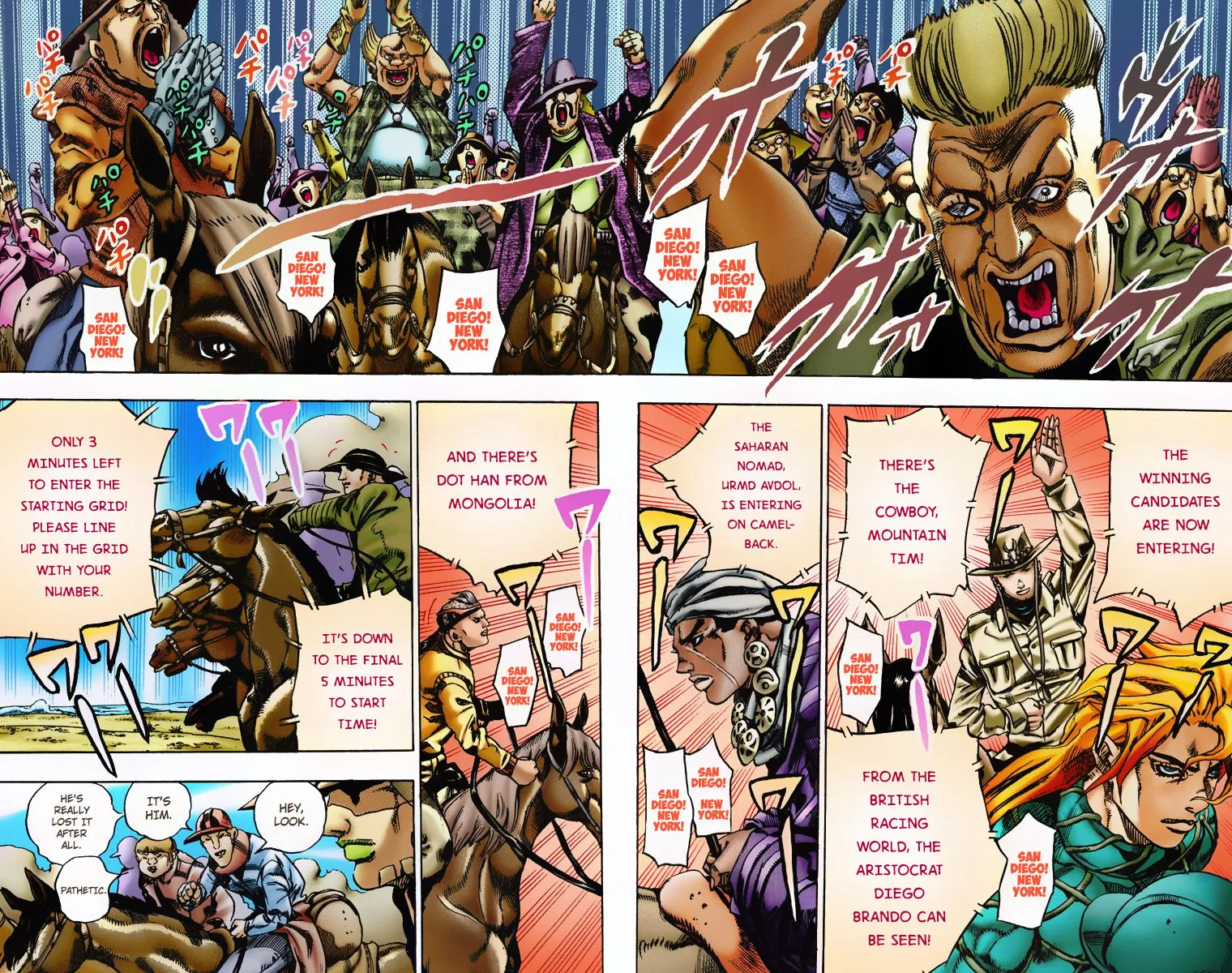 Read JoJo's Bizarre Adventure, Part 7_ Steel Ball Run (EN) Manga Online
