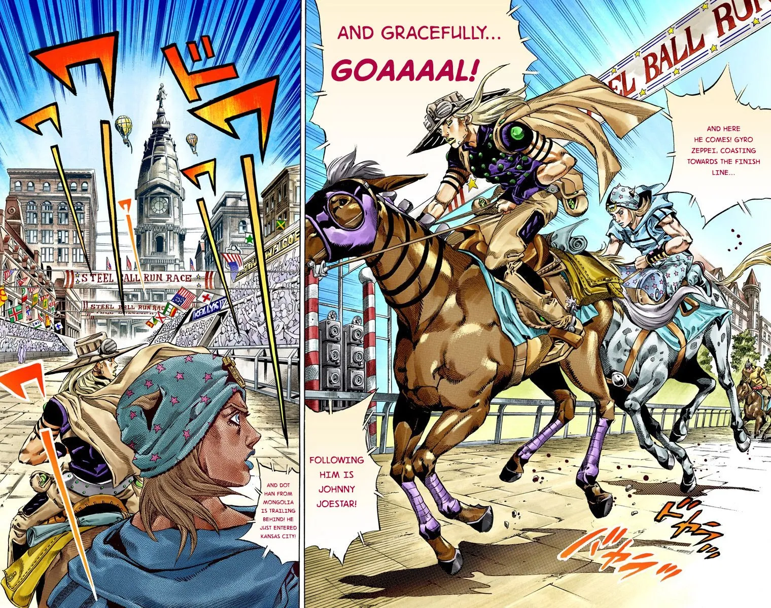 Read JoJo's Bizarre Adventure, Part 7_ Steel Ball Run (EN) Manga Online