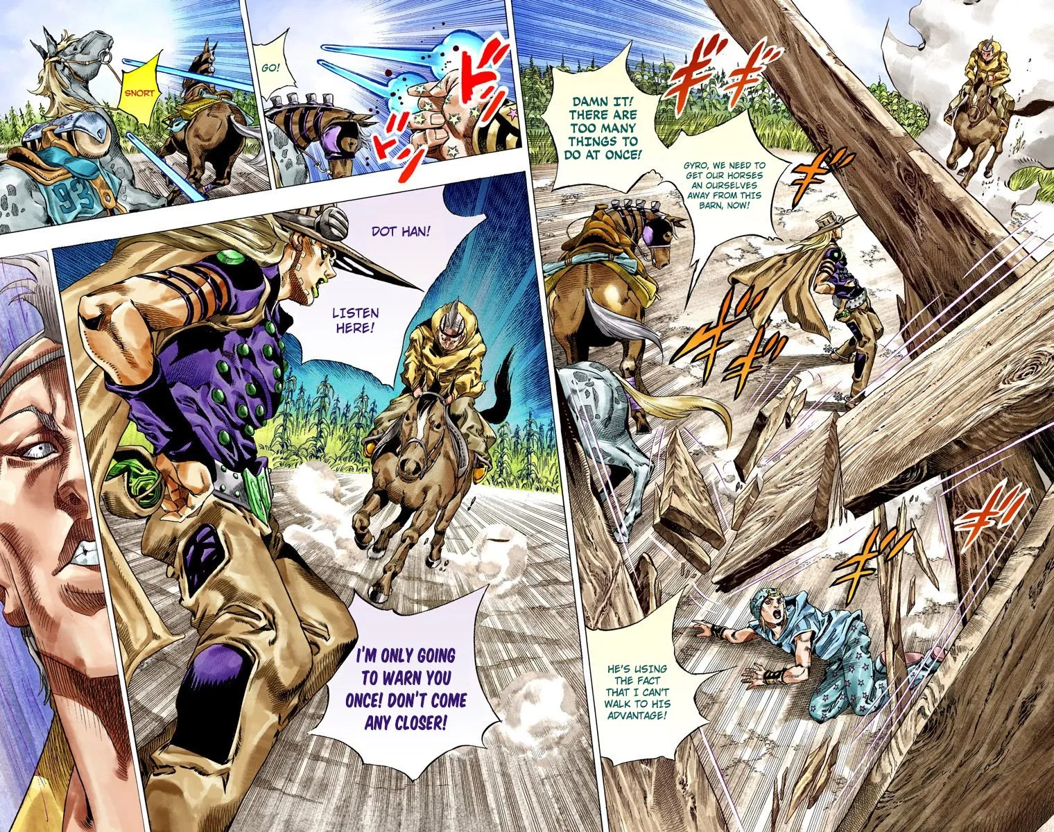 Read JoJo's Bizarre Adventure, Part 7_ Steel Ball Run (EN) Manga Online