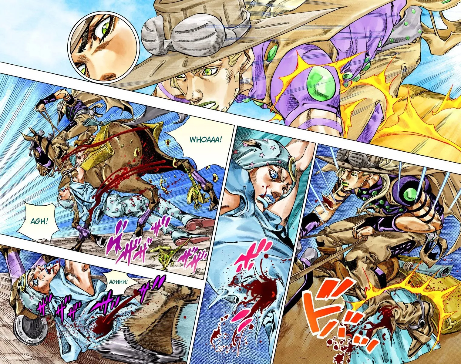 Read JoJo's Bizarre Adventure, Part 7_ Steel Ball Run (EN) Manga Online