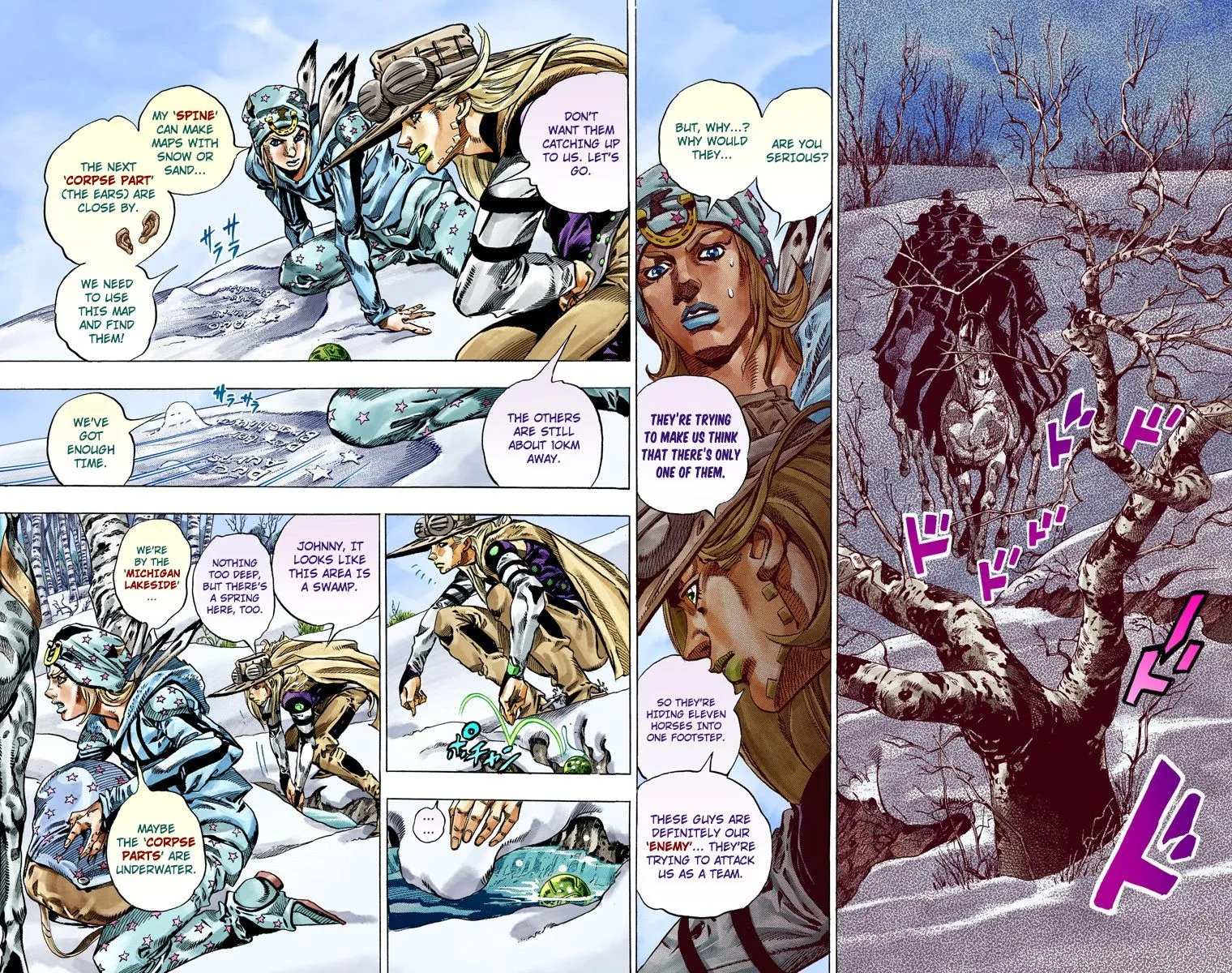 Read JoJo's Bizarre Adventure, Part 7_ Steel Ball Run (EN) Manga Online
