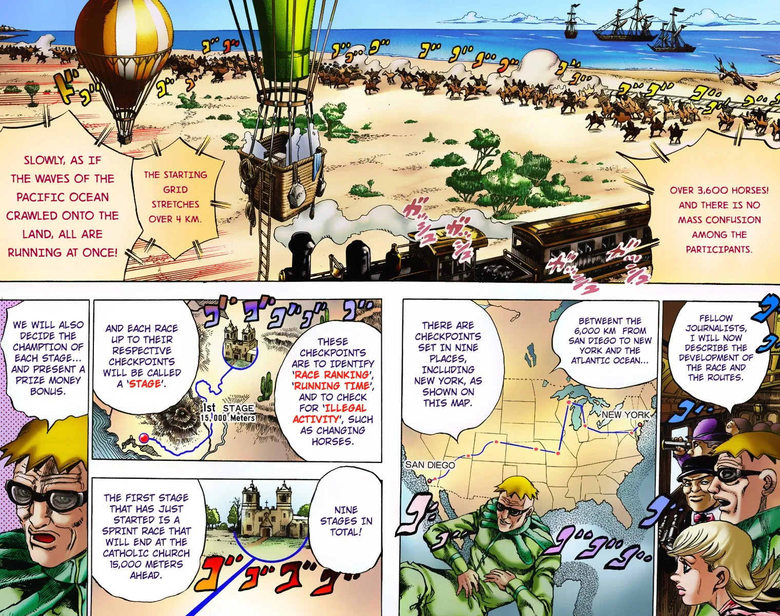 Read JoJo's Bizarre Adventure, Part 7_ Steel Ball Run (EN) Manga Online