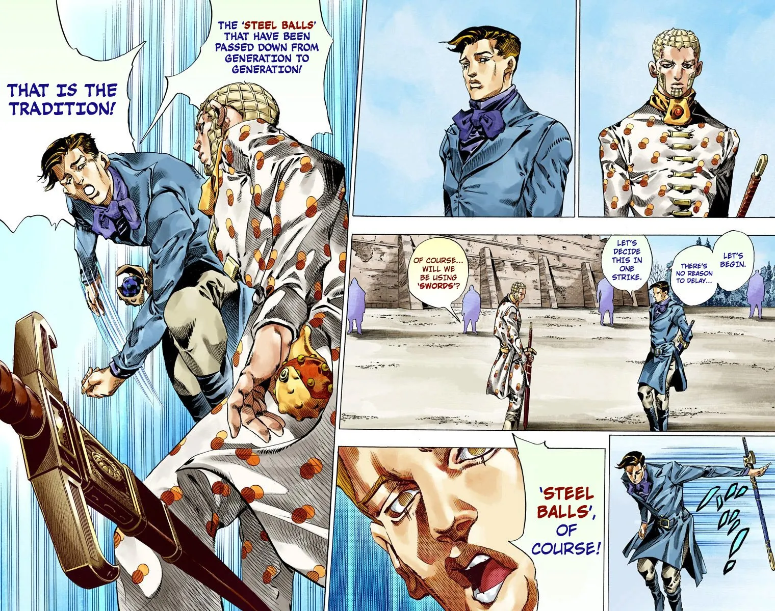 Read JoJo's Bizarre Adventure, Part 7_ Steel Ball Run (EN) Manga Online