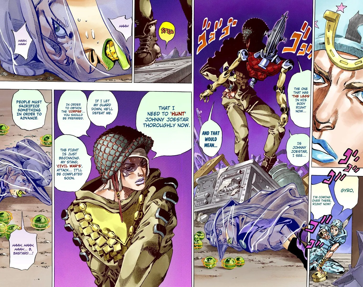 Read JoJo's Bizarre Adventure, Part 7_ Steel Ball Run (EN) Manga Online