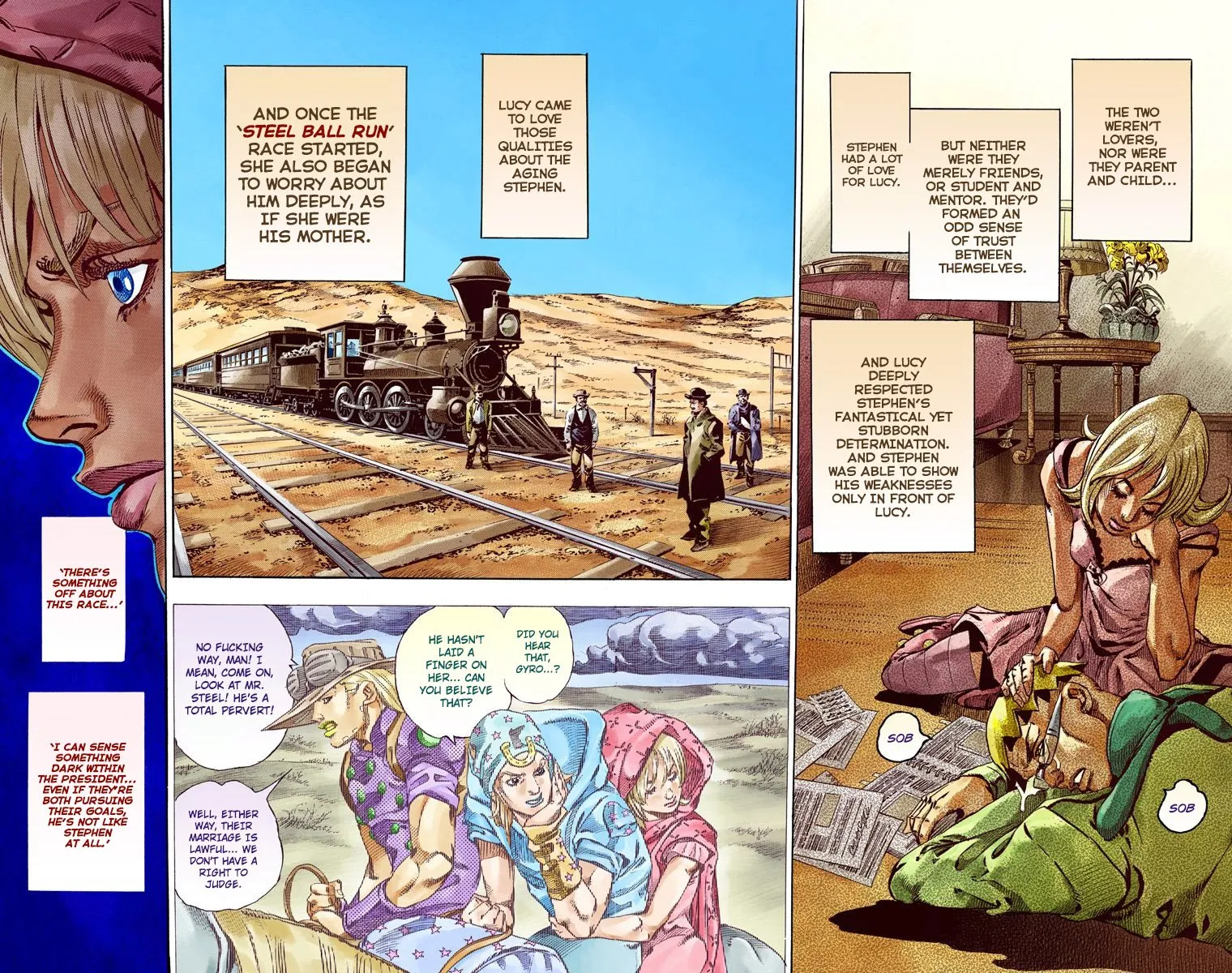 Read JoJo's Bizarre Adventure, Part 7_ Steel Ball Run (EN) Manga Online