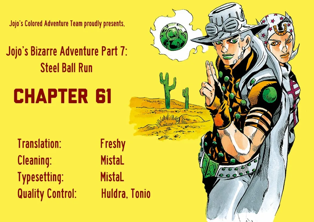 Read JoJo's Bizarre Adventure, Part 7_ Steel Ball Run (EN) Manga Online