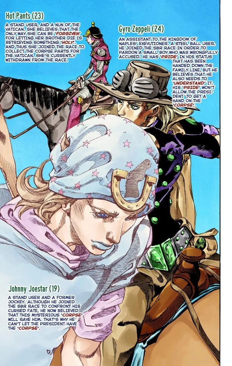 Read JoJo's Bizarre Adventure, Part 7_ Steel Ball Run (EN) Manga Online