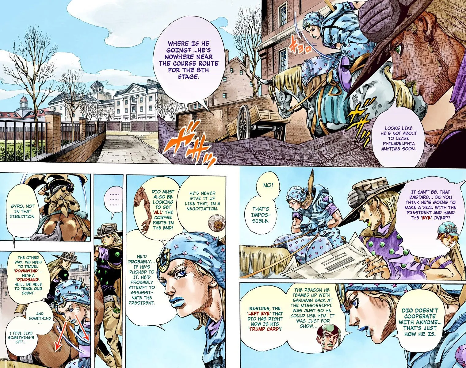 Read JoJo's Bizarre Adventure, Part 7_ Steel Ball Run (EN) Manga Online