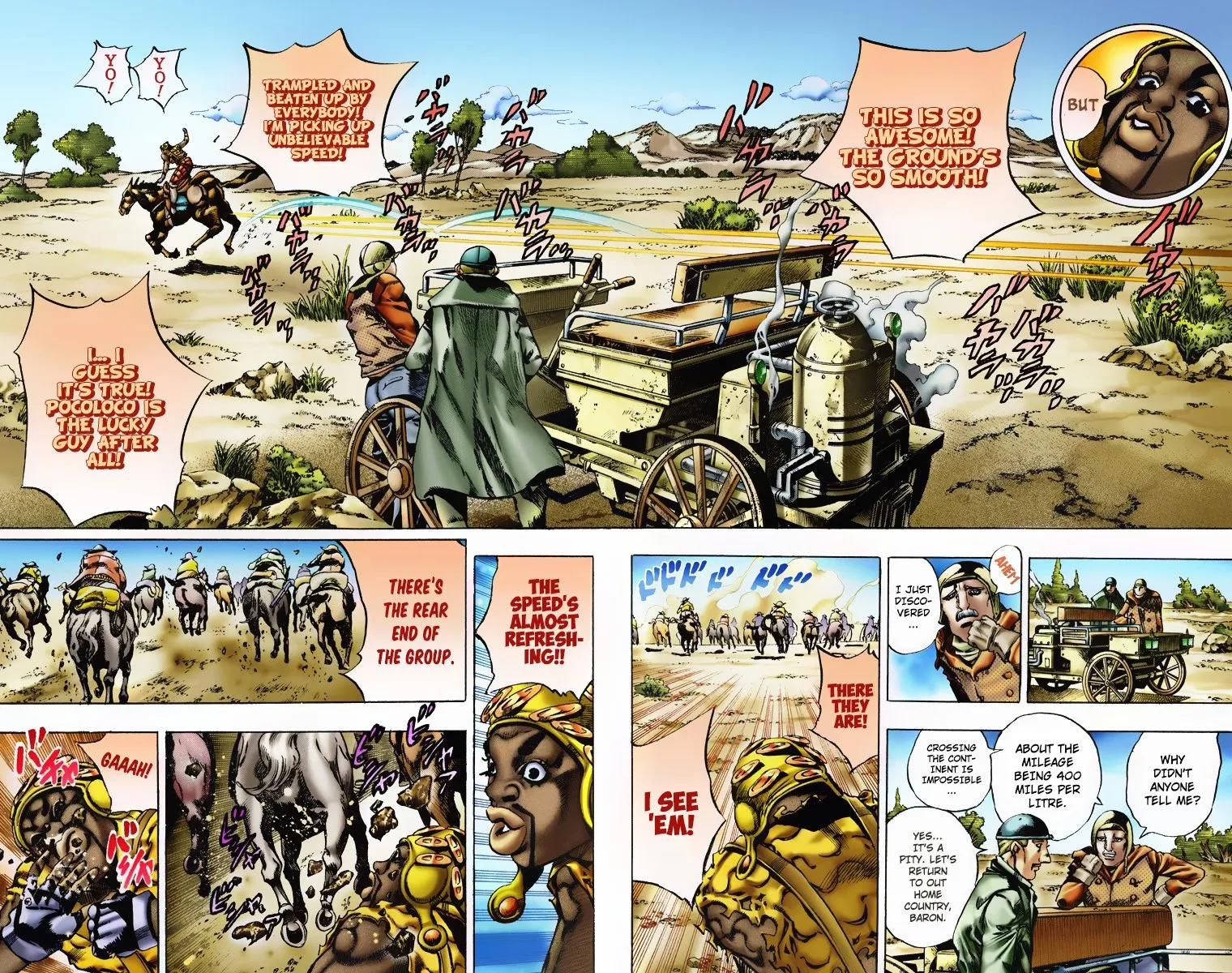 Read JoJo's Bizarre Adventure, Part 7_ Steel Ball Run (EN) Manga Online