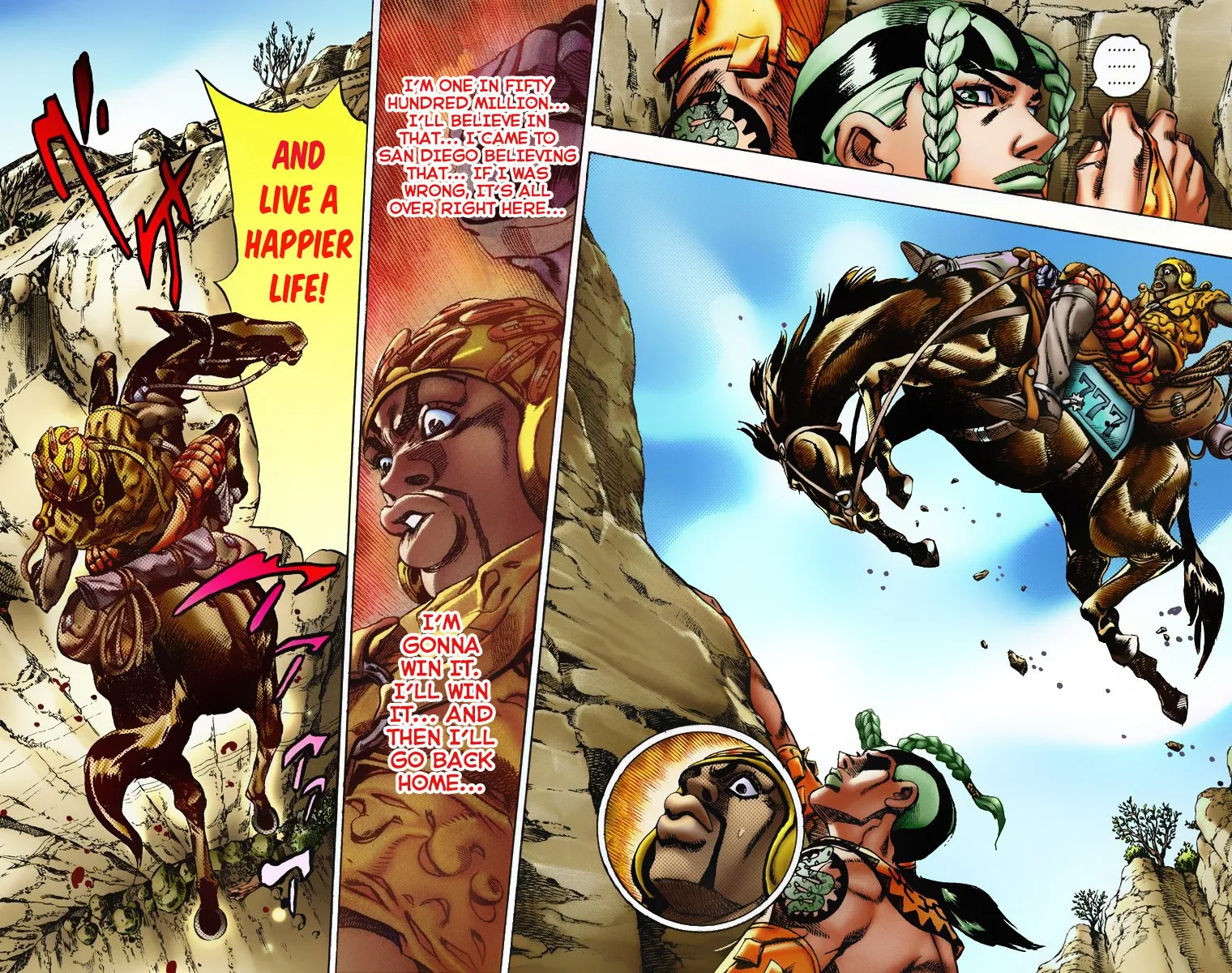 Read JoJo's Bizarre Adventure, Part 7_ Steel Ball Run (EN) Manga Online