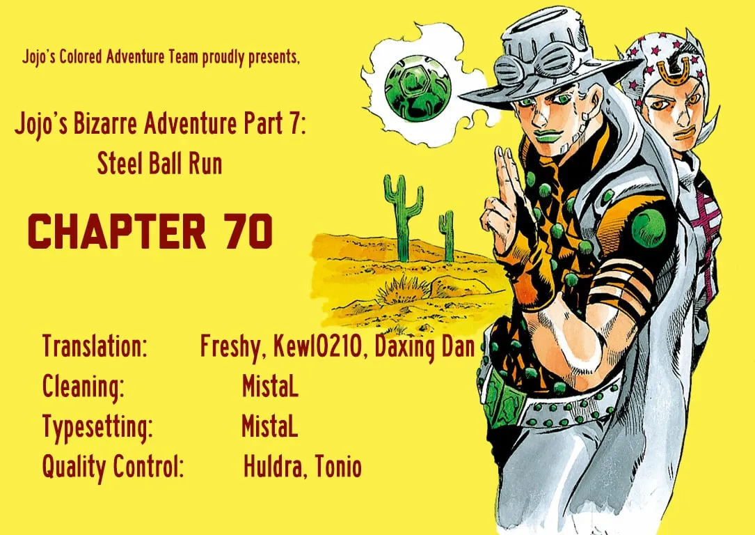 Read JoJo's Bizarre Adventure, Part 7_ Steel Ball Run (EN) Manga Online
