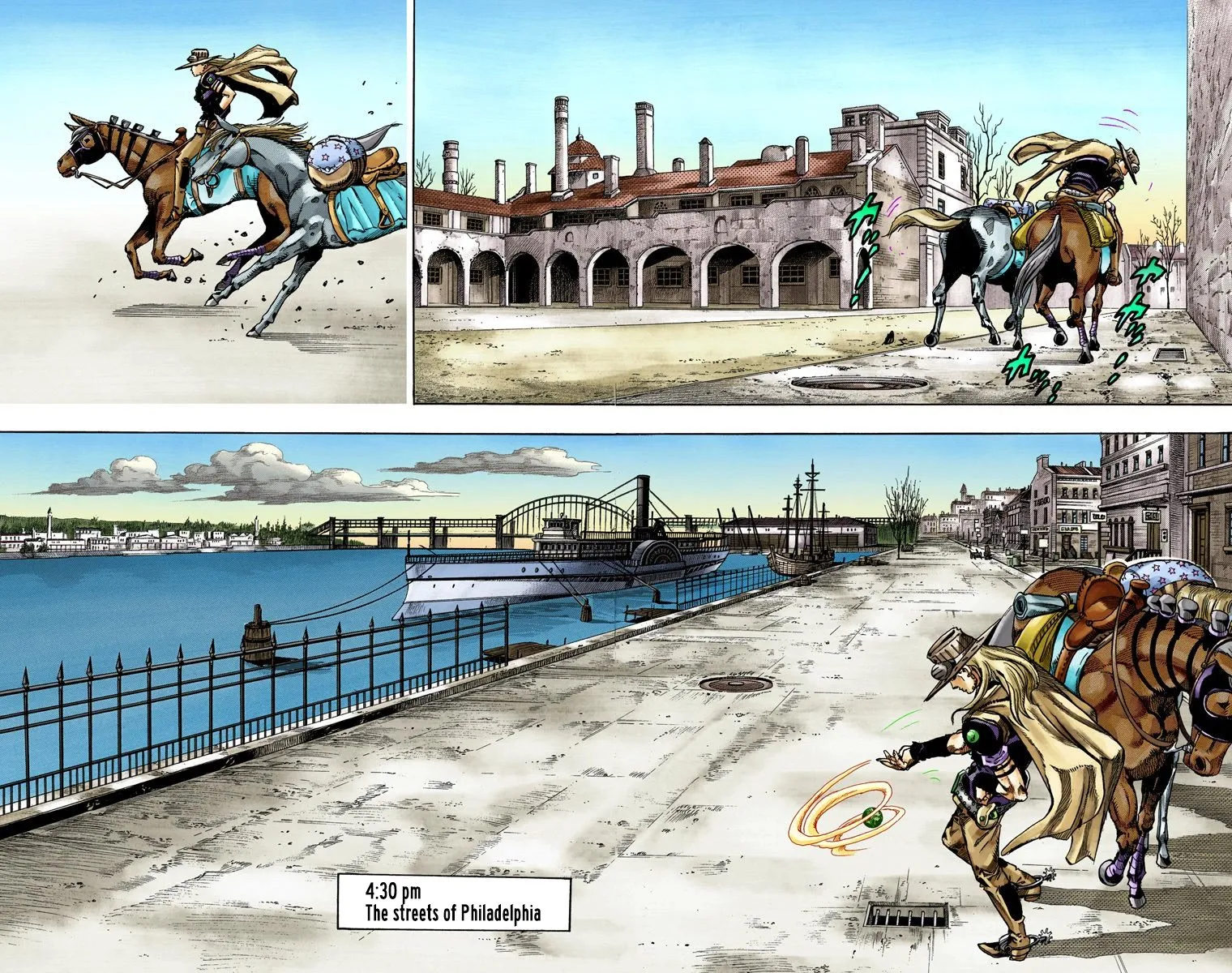 Read JoJo's Bizarre Adventure, Part 7_ Steel Ball Run (EN) Manga Online