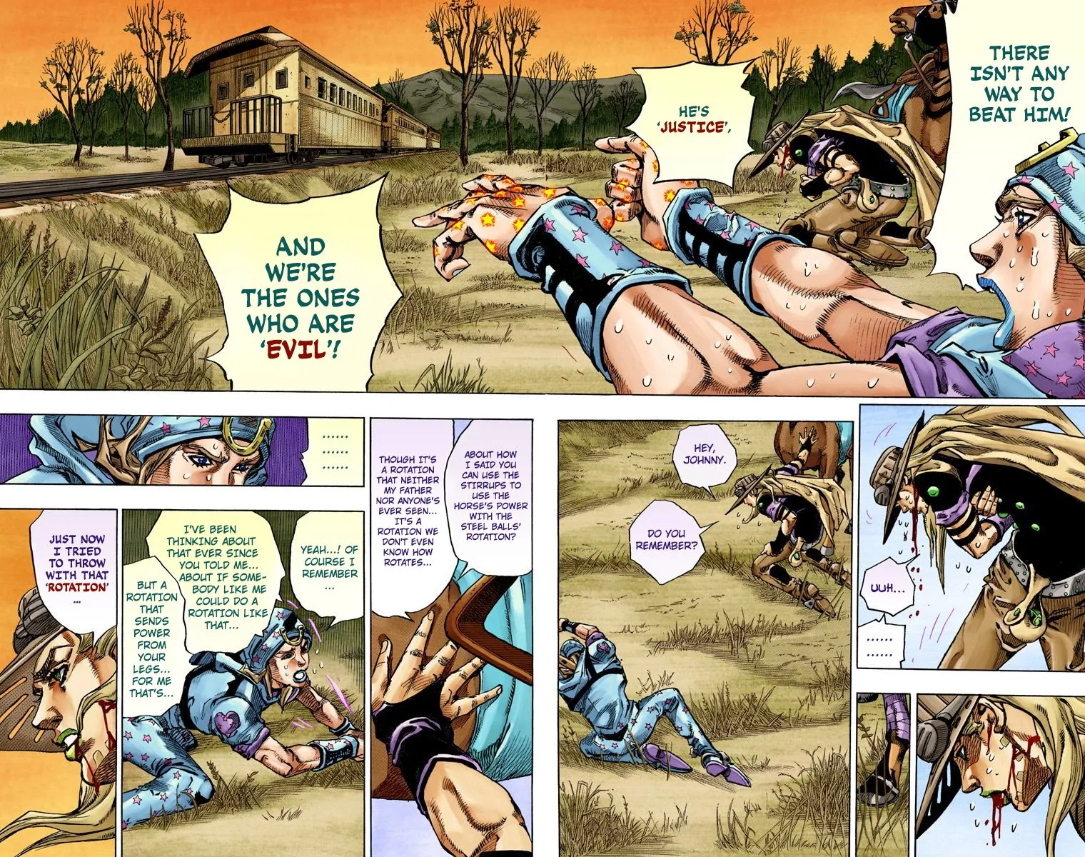 Read JoJo's Bizarre Adventure, Part 7_ Steel Ball Run (EN) Manga Online