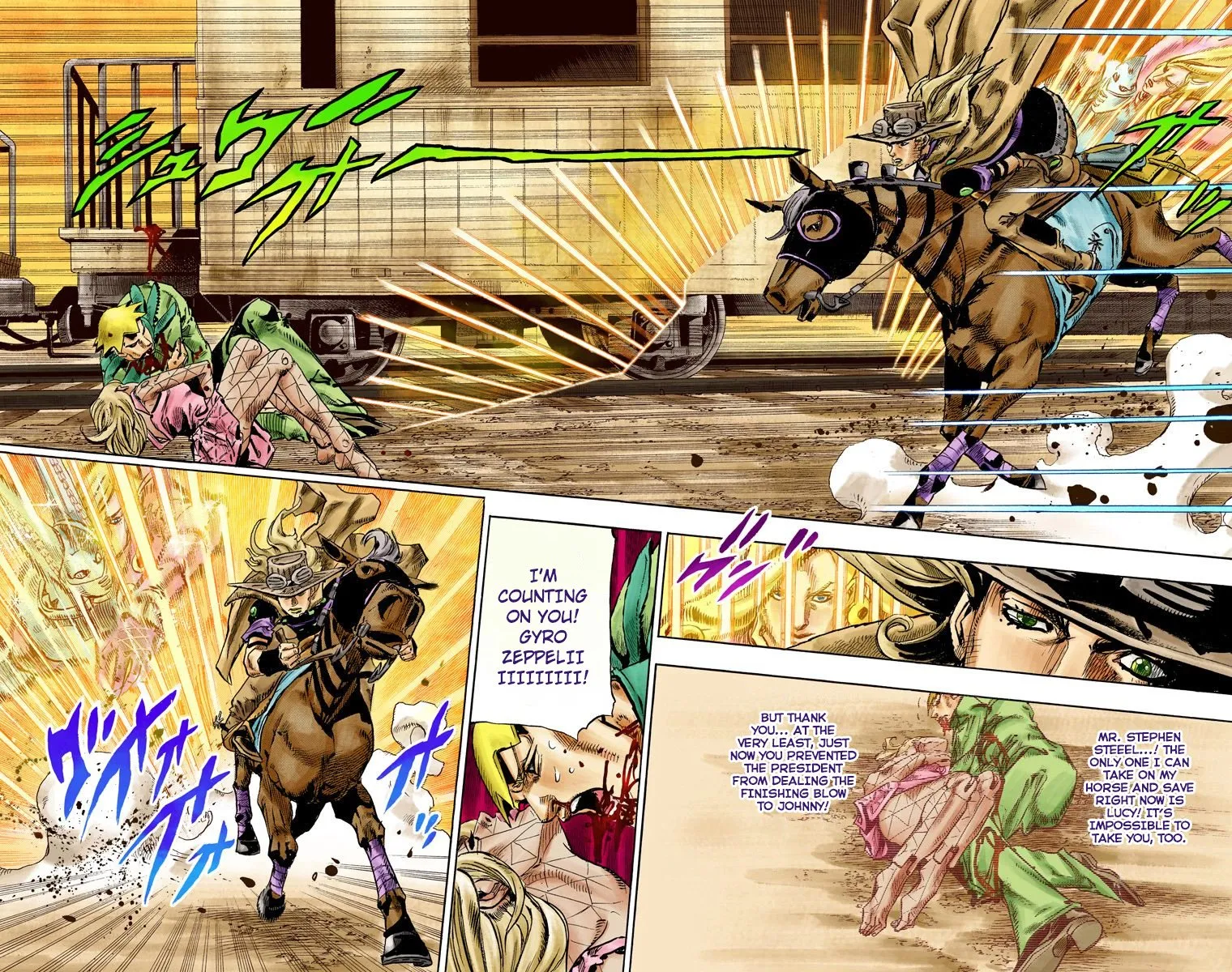 Read JoJo's Bizarre Adventure, Part 7_ Steel Ball Run (EN) Manga Online