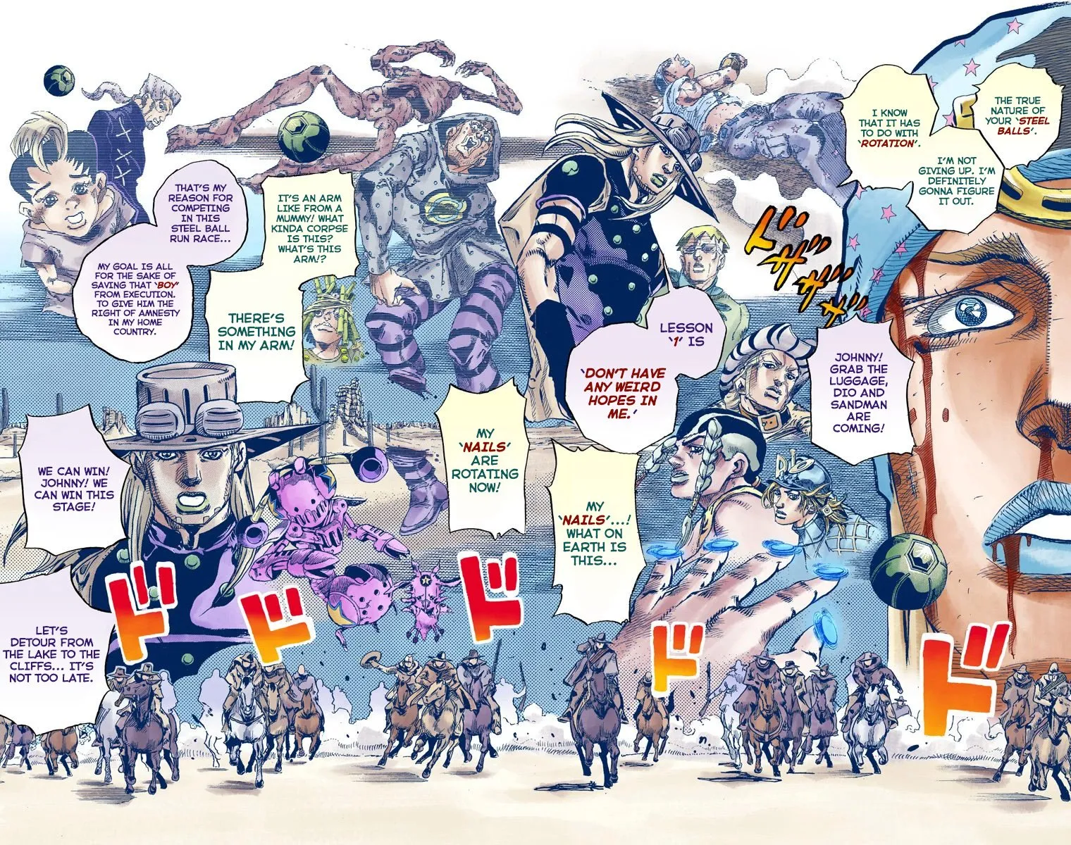 Read JoJo's Bizarre Adventure, Part 7_ Steel Ball Run (EN) Manga Online