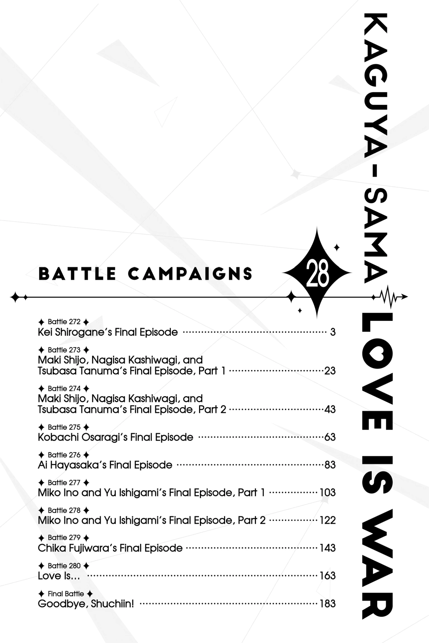 Read Kaguya-sama Love is War (EN) Manga Online