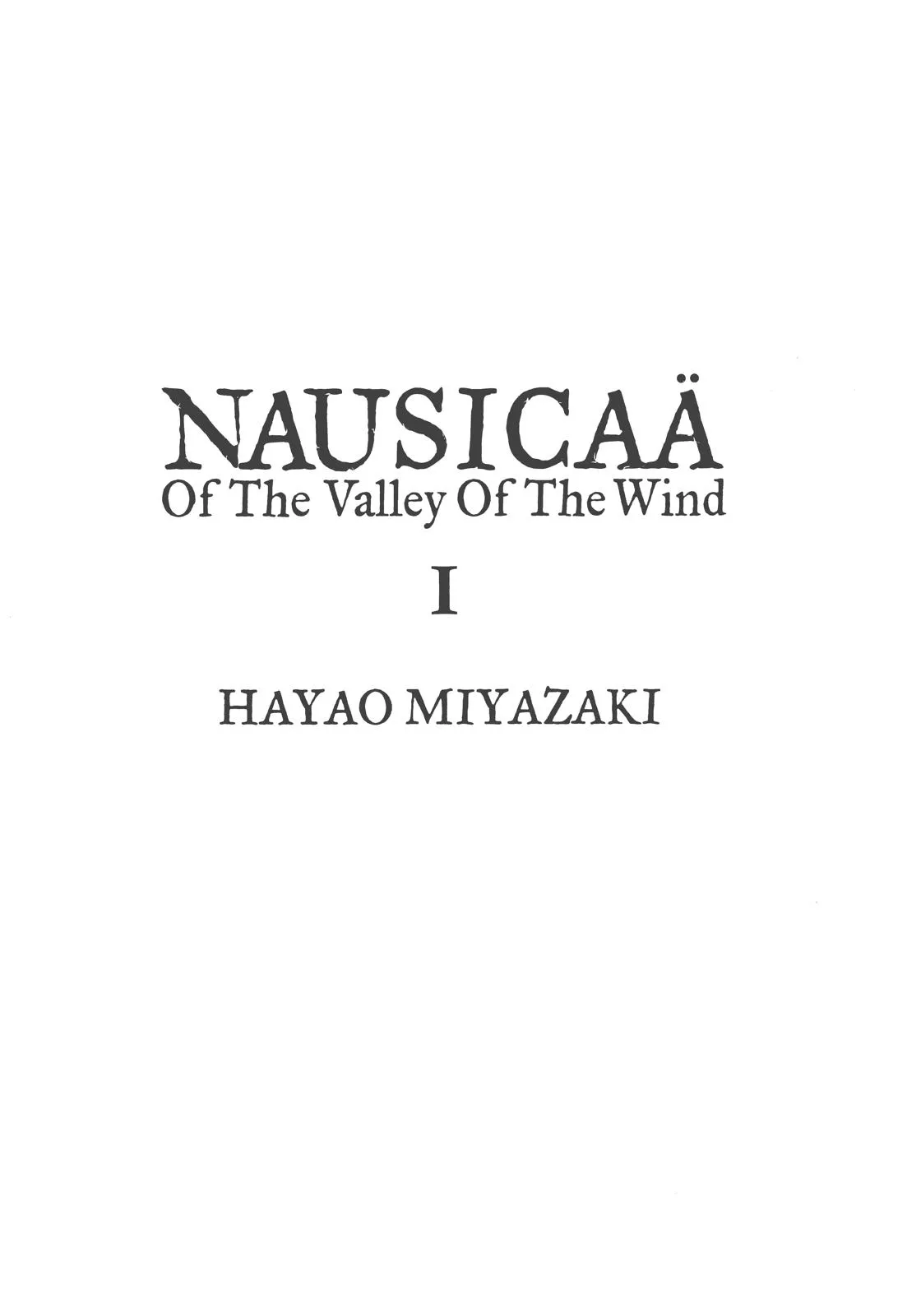 Read Kaze no Tani no Nausicaä (EN) Manga Online