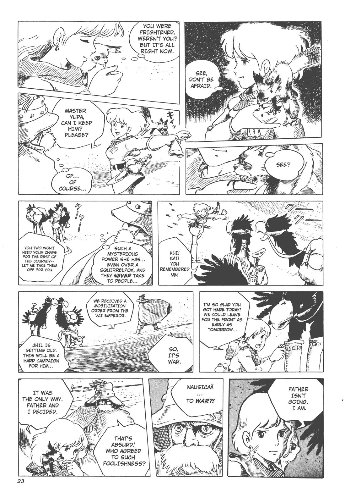Read Kaze no Tani no Nausicaä (EN) Manga Online