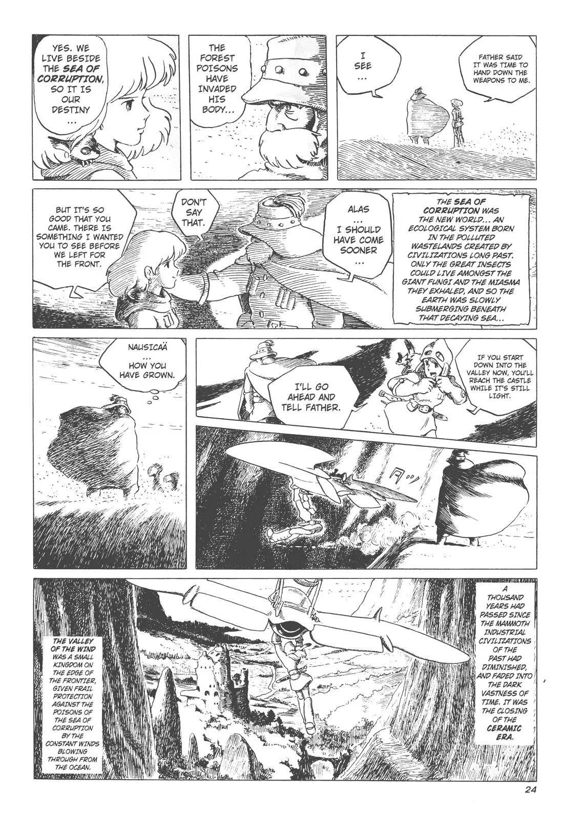 Read Kaze no Tani no Nausicaä (EN) Manga Online