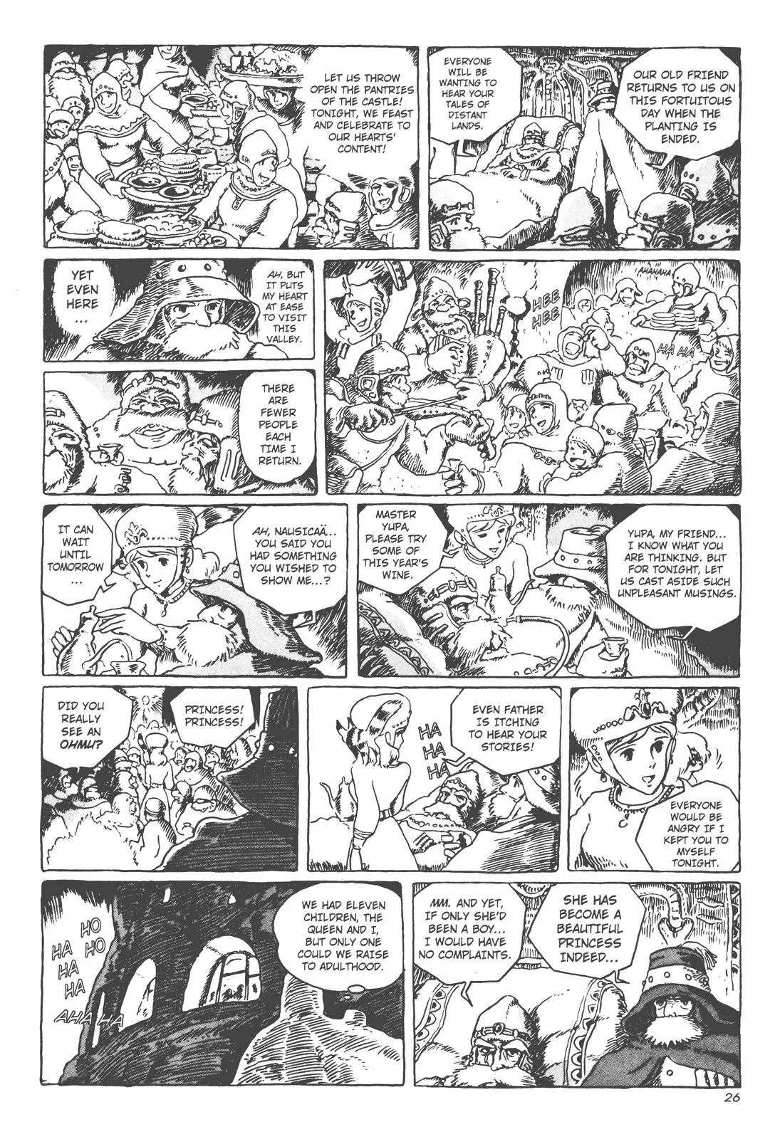 Read Kaze no Tani no Nausicaä (EN) Manga Online