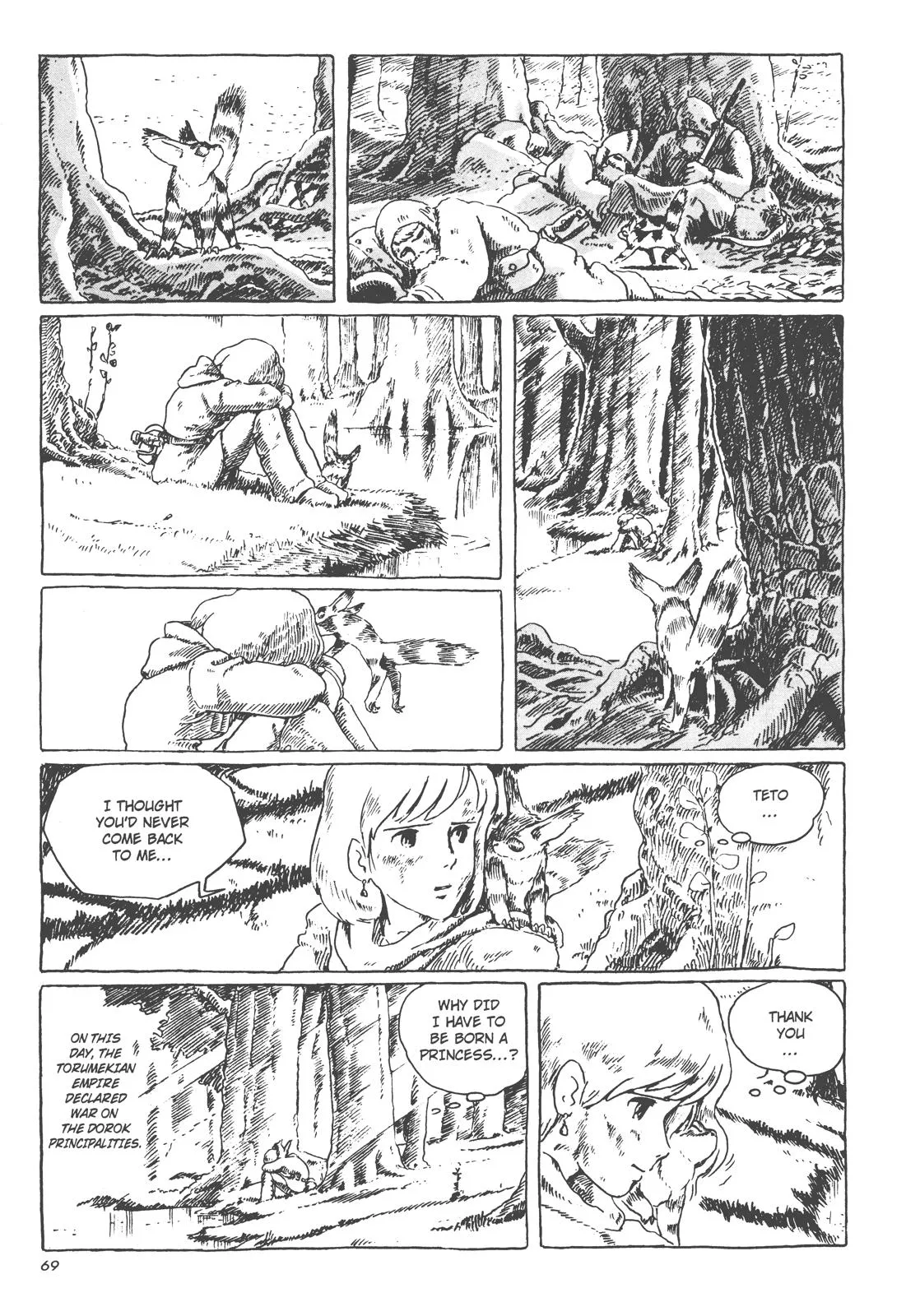 Read Kaze no Tani no Nausicaä (EN) Manga Online