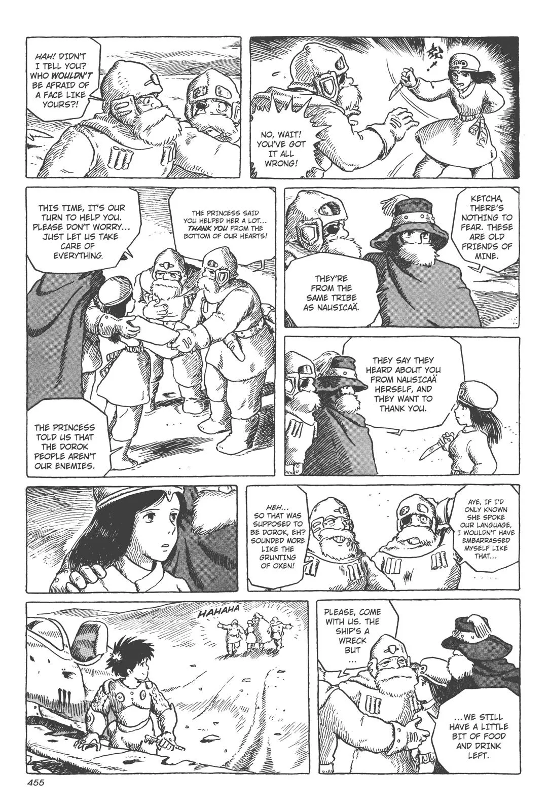 Read Kaze no Tani no Nausicaä (EN) Manga Online