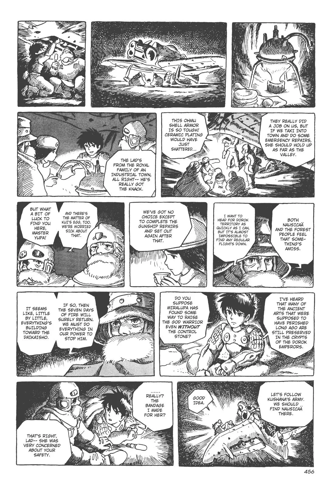 Read Kaze no Tani no Nausicaä (EN) Manga Online