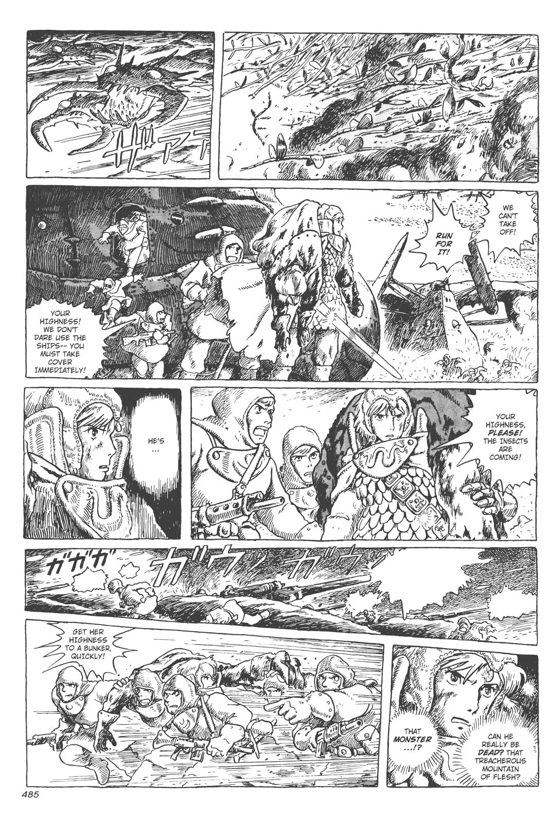 Read Kaze no Tani no Nausicaä (EN) Manga Online