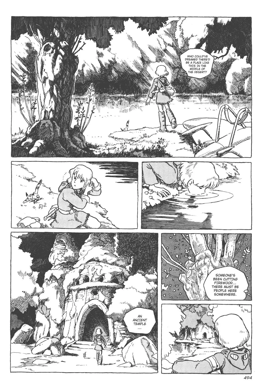 Read Kaze no Tani no Nausicaä (EN) Manga Online
