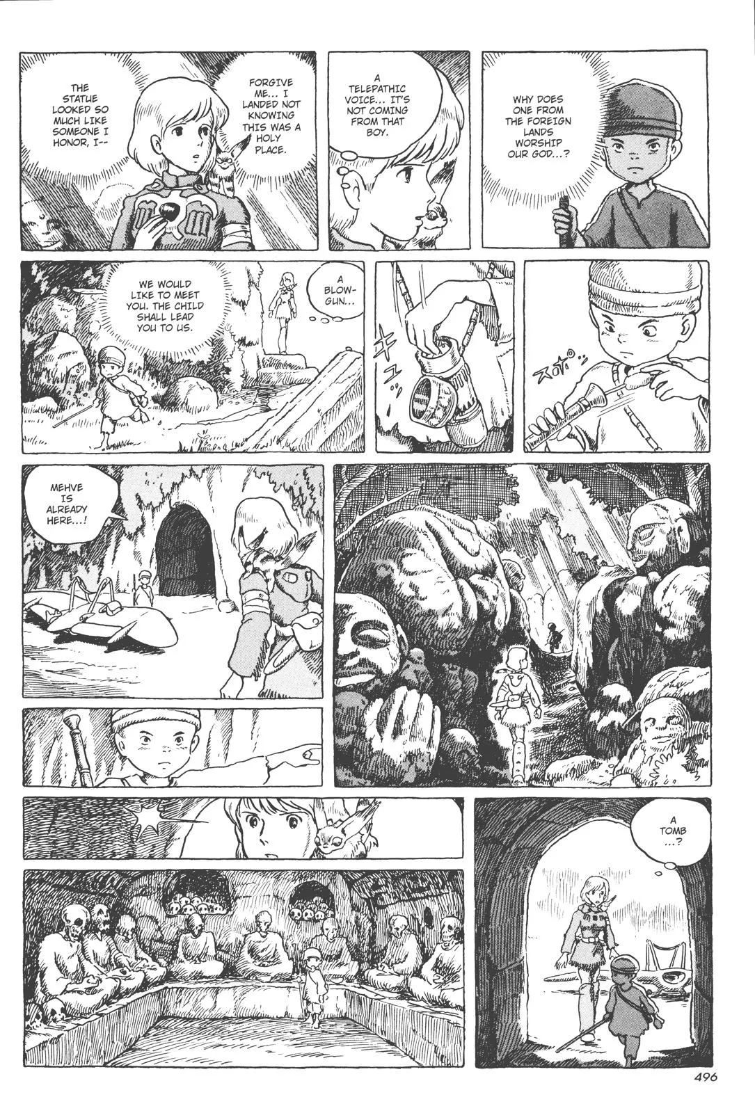 Read Kaze no Tani no Nausicaä (EN) Manga Online