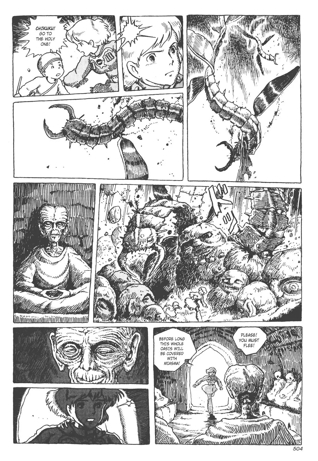 Read Kaze no Tani no Nausicaä (EN) Manga Online