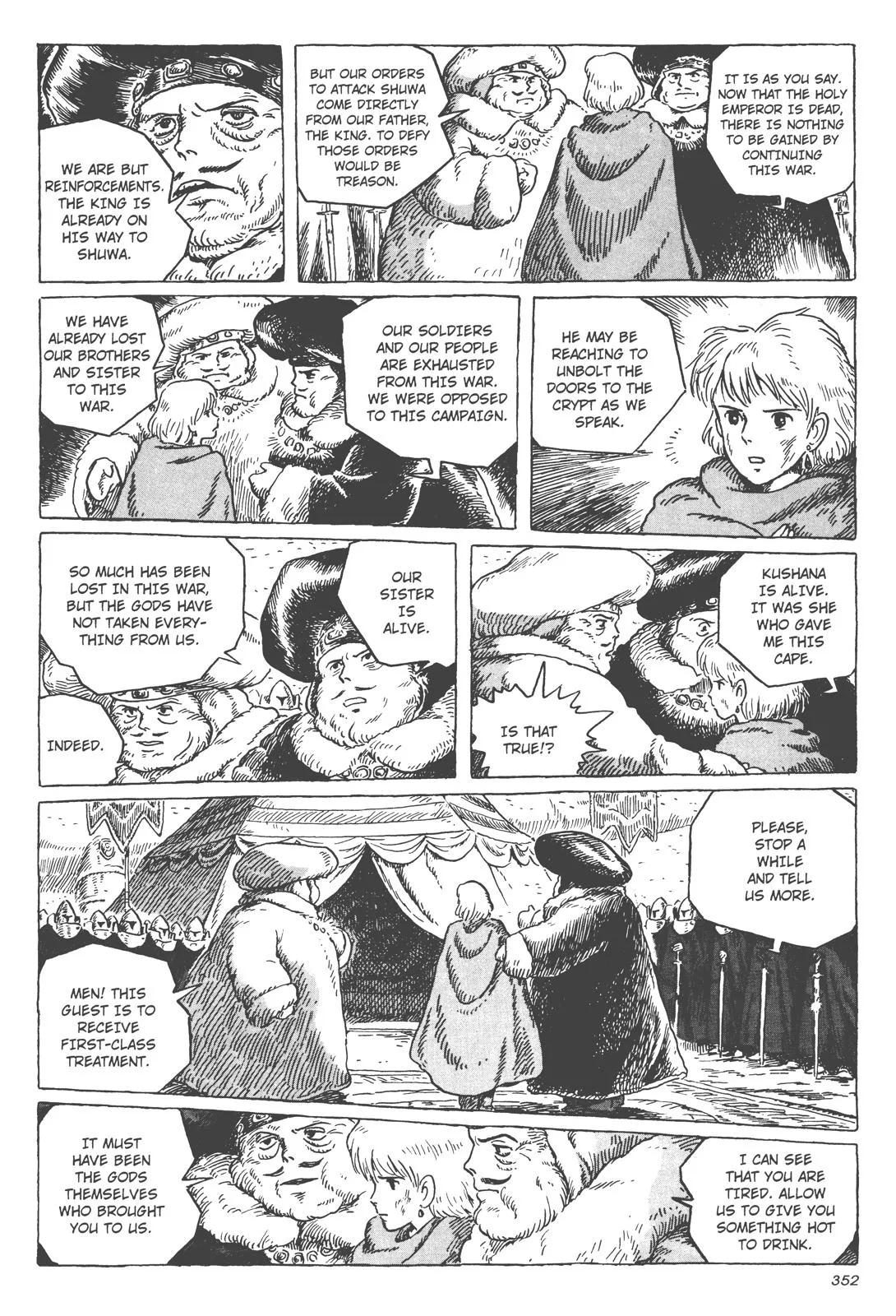 Read Kaze no Tani no Nausicaä (EN) Manga Online